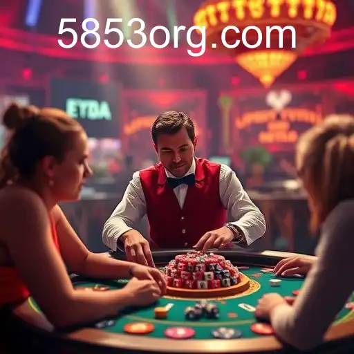 A Revolução dos Jogos ao Vivo em 5853.com